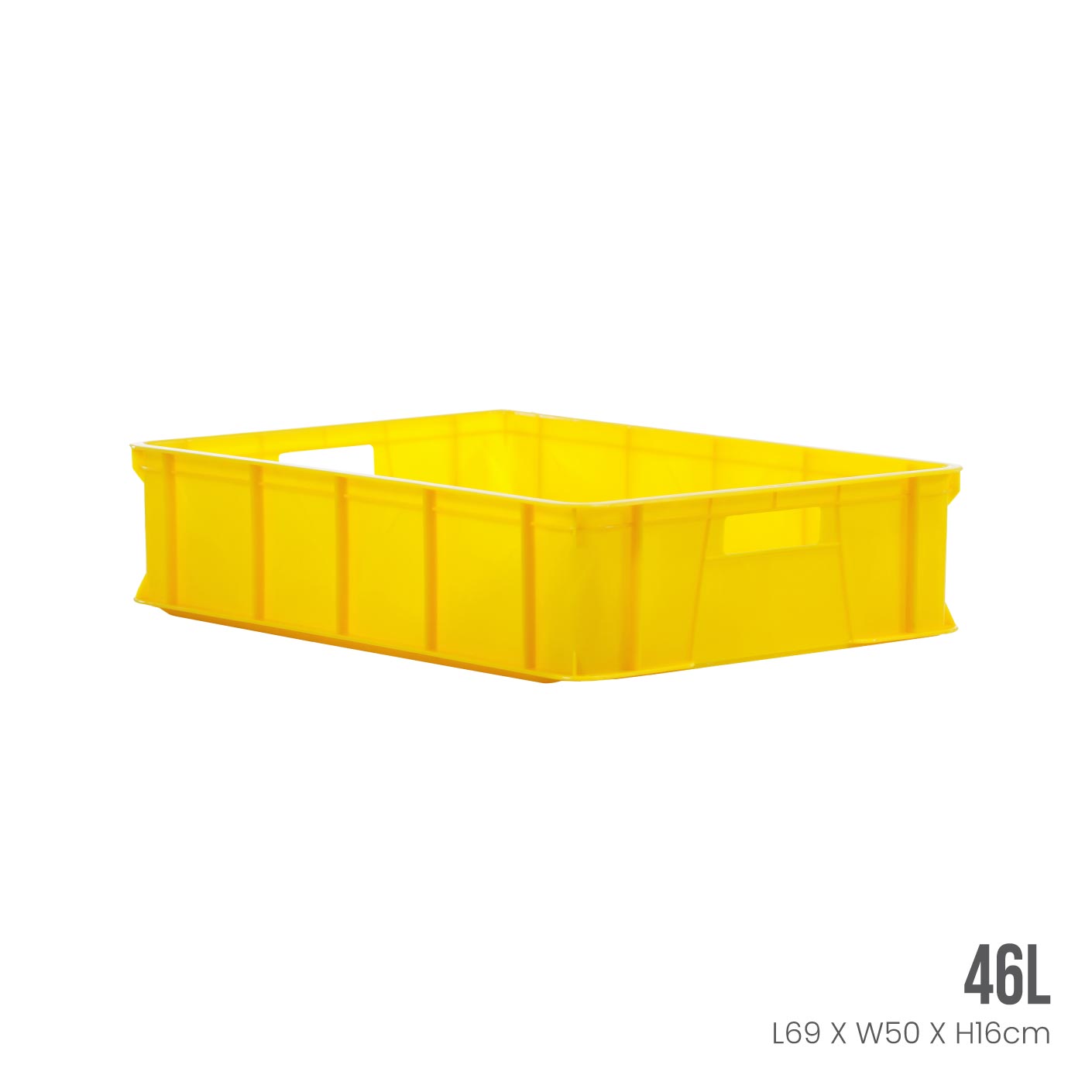 Heavy Duty Industrial Tray ID4725 - Durable Plastic Storage Organizer for Workshop, Garage & Commercial Use - Perfect for Tools, Parts & Hardware Organization