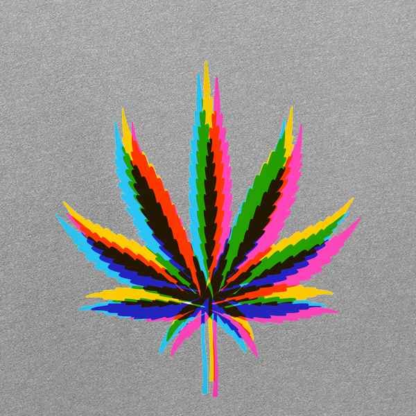 Pop Threads Weed Mirage Marijuana Pot 420 Graphic T-Shirt for Men - Cool Stoner Outfit for 420 Parties & Casual Wear