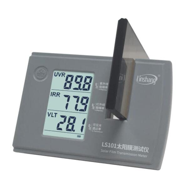 Linshang LS101 Digital Window Tint Meter - Solar Glass Film Transmission Tester for Measuring UV/IR Blocking & Visible Light Transmittance | Perfect for Auto Tinting, Home Window Films & Architectural Glass Testing