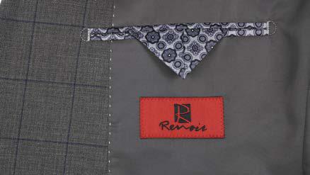 Alessandro Vitello by Renoir Slim Fit Double Breasted Suit - Size 44 | Premium Italian Wool Business Attire for Weddings, Office & Formal Events