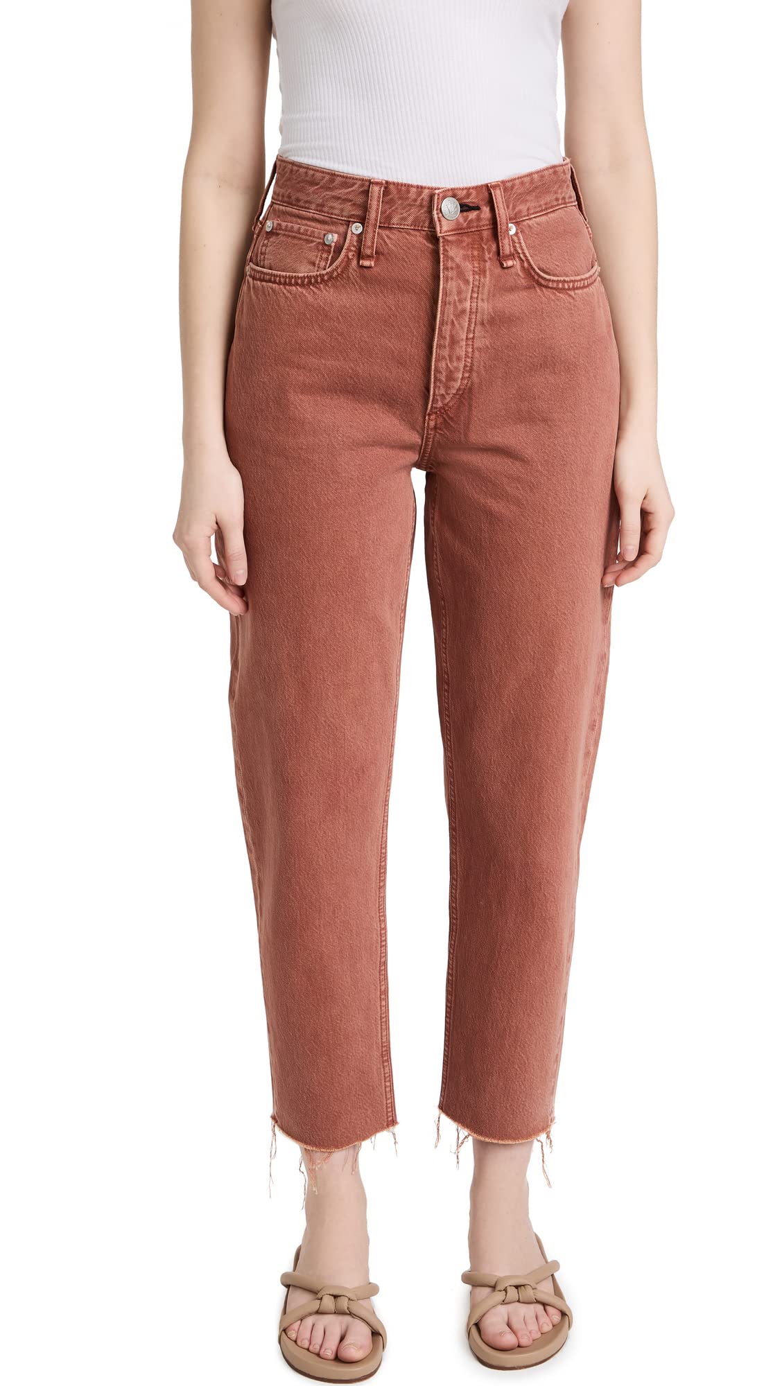 rag & bone Women's Alissa High-Rise Skinny Jeans - Stretch Denim Pants for Everyday Comfort | Perfect for Work, Casual Outings & Date Nights