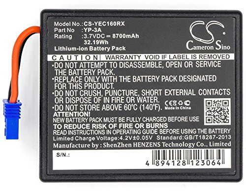 YUNEEC H480 Drone Battery - 8700mAh for ST16/Pro Remote Control - Long Flight Time