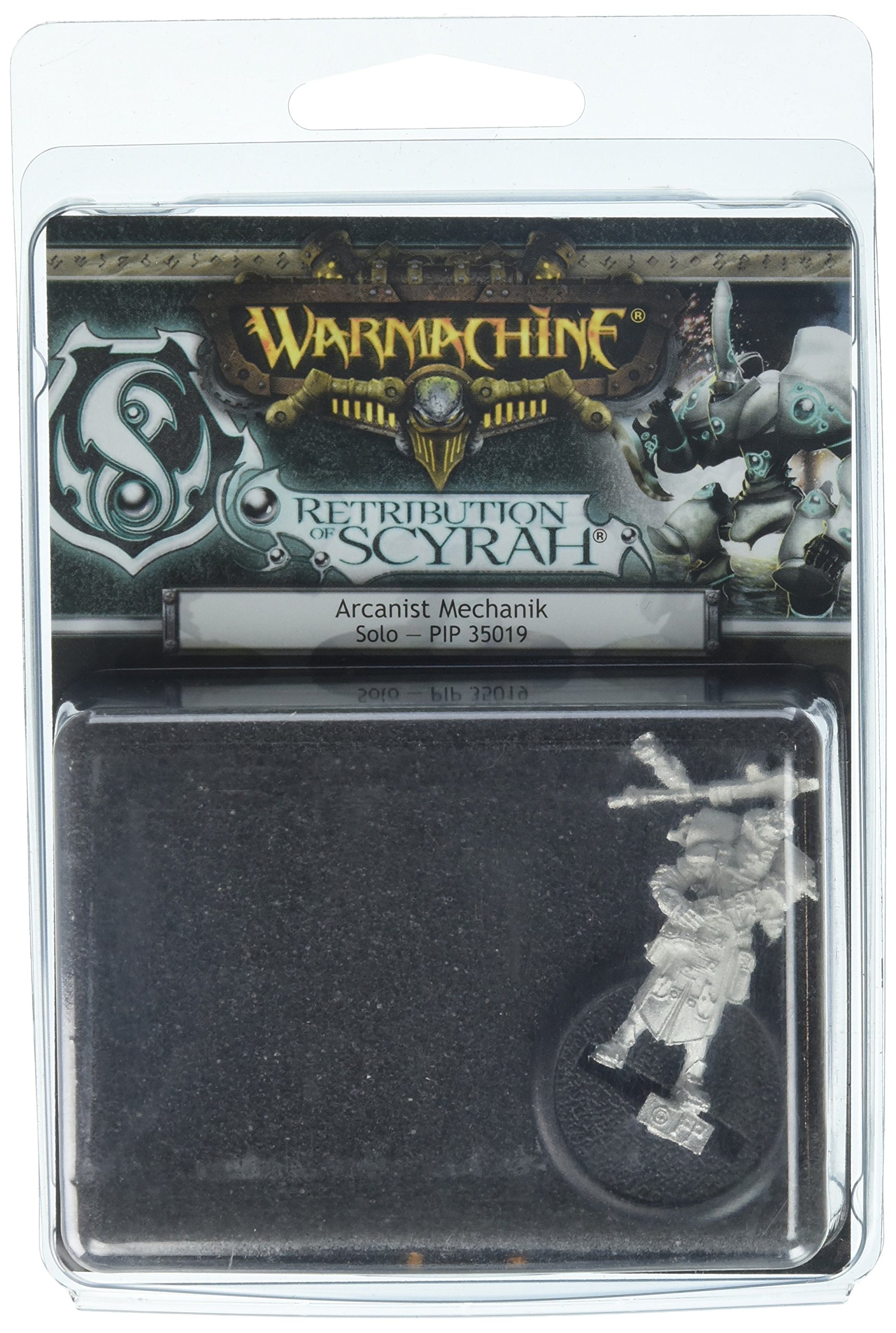Privateer Press Warmachine Retribution Arcanist Solo Model Kit - Miniature Wargaming Figure for Tabletop Strategy Games & Collectors