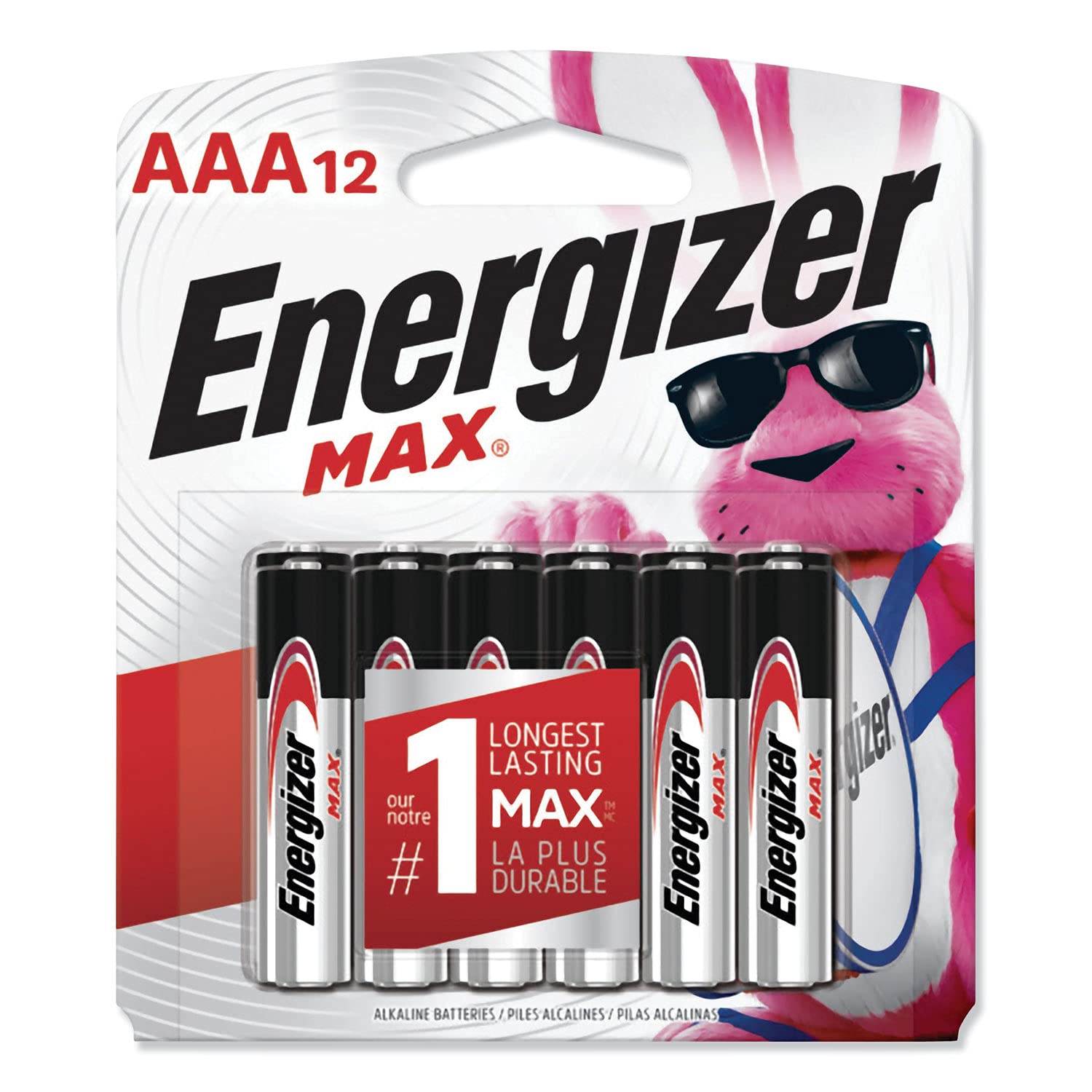 Energizer E92BP12 MAX AAA Alkaline Batteries - 12 Pack | Long-Lasting Power for Toys, Flashlights & Remote Controls