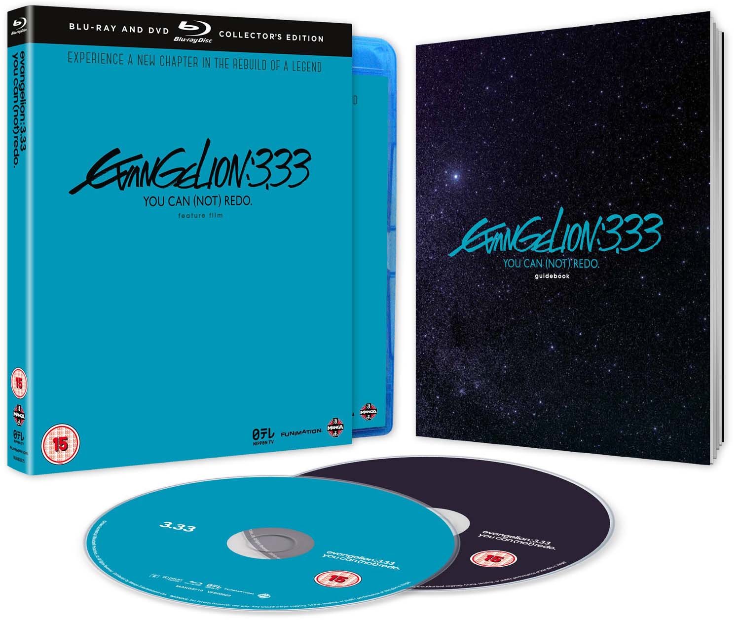 Evangelion 3.33 You Can (Not) Redo - Official Anime DVD/Blu-ray - Perfect for Collectors & Anime Fans - Watch at Home or Gift to Friends