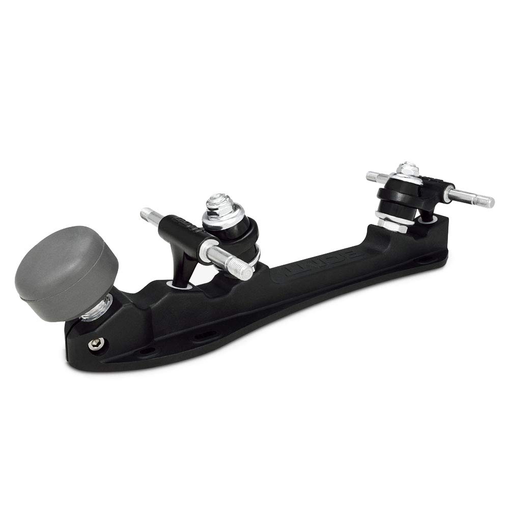 Bont Prostar Black Suede Professional Roller Skates with LED Light-Up Wheels - Indoor/Outdoor Use for Men, Women, Youth, Boys & Girls - Perfect for Rink Skating, Street Roller Derby & Night Gliding
