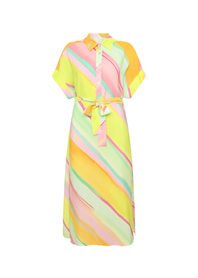 GALIENA Women's Midi Dress - Floral Print, A-Line, Casual & Party Wear - Perfect for Summer Outfits, Beach Vacations, and Date Nights