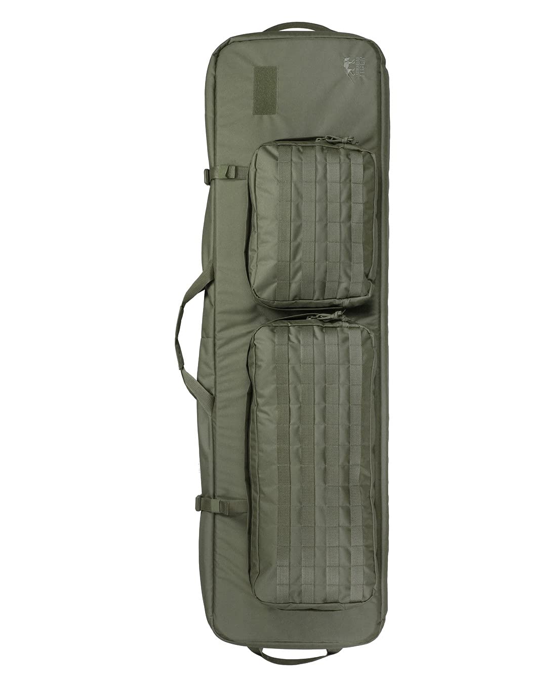 Tasmanian Tiger TT DBL Modular Rifle Bag Olive (7751.331) - Tactical Military Range Gear for Hunting & Shooting Sports