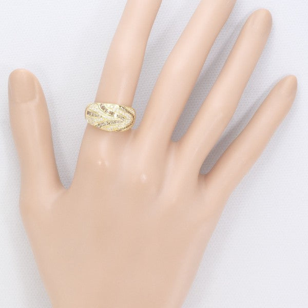 18K Yellow Gold Brown Diamond Ring for Women - Elegant & Unique Engagement, Wedding, Anniversary Gift - Perfect for Special Occasions & Everyday Luxury