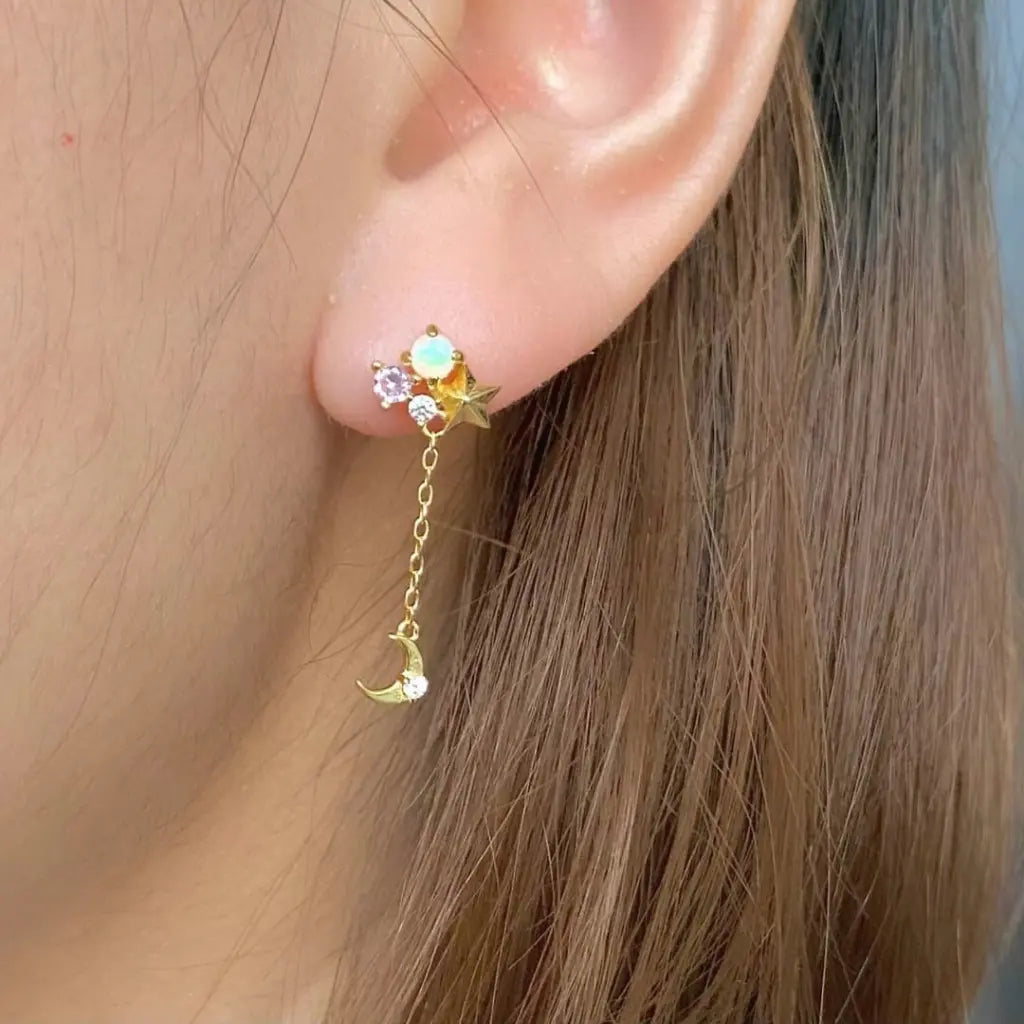 Adora Elegant Pearl Drop Earrings for Women - Perfect for Weddings, Parties & Special Occasions