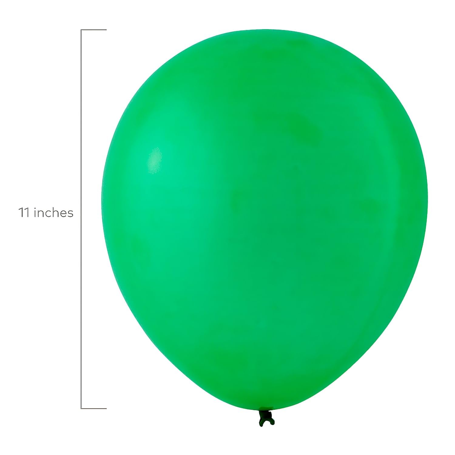 Emerald Green Balloons 24-Pack for Party Decor & VBS