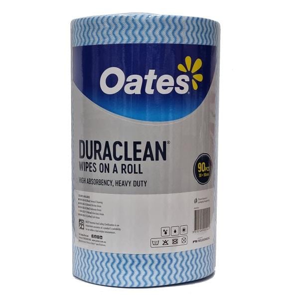 Oates Duraclean Multipurpose Wipes Extra Heavy Duty - All-Purpose Cleaning Wipes for Kitchen, Bathroom & Tough Stains | Commercial & Household Use