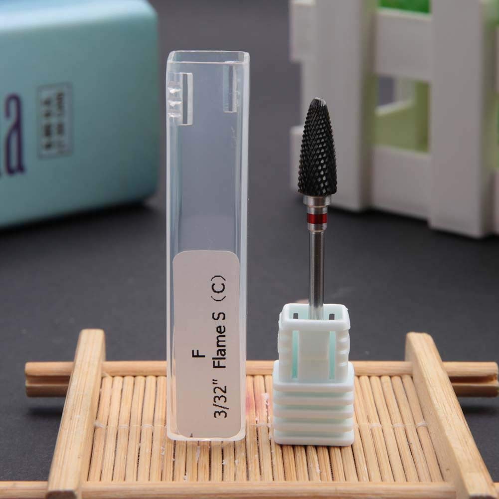 5 Types Ceramic Nail Drill Bits Set - Cylinder Shape Grinding Heads for Professional Manicure, Nail Polishing & Exfoliating | Perfect for Salon & Home Nail Care, Pedicure & Nail Art Removal