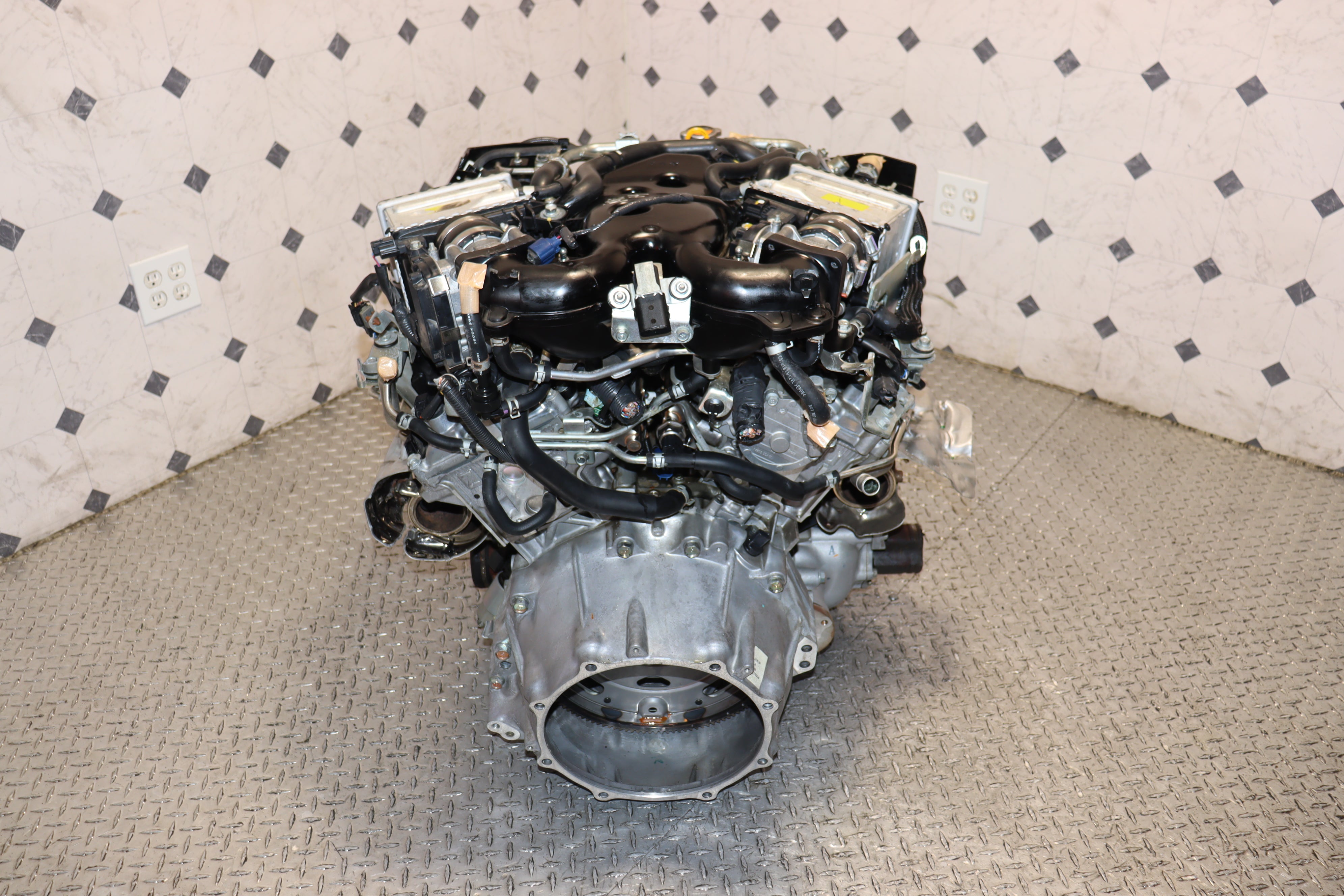 JDM VR30DDTT 3.0L Twin Turbo Engine for 2016-2023 INFINITI Q50 Q60 AWD - High Performance Replacement Engine for Racing & Daily Driving