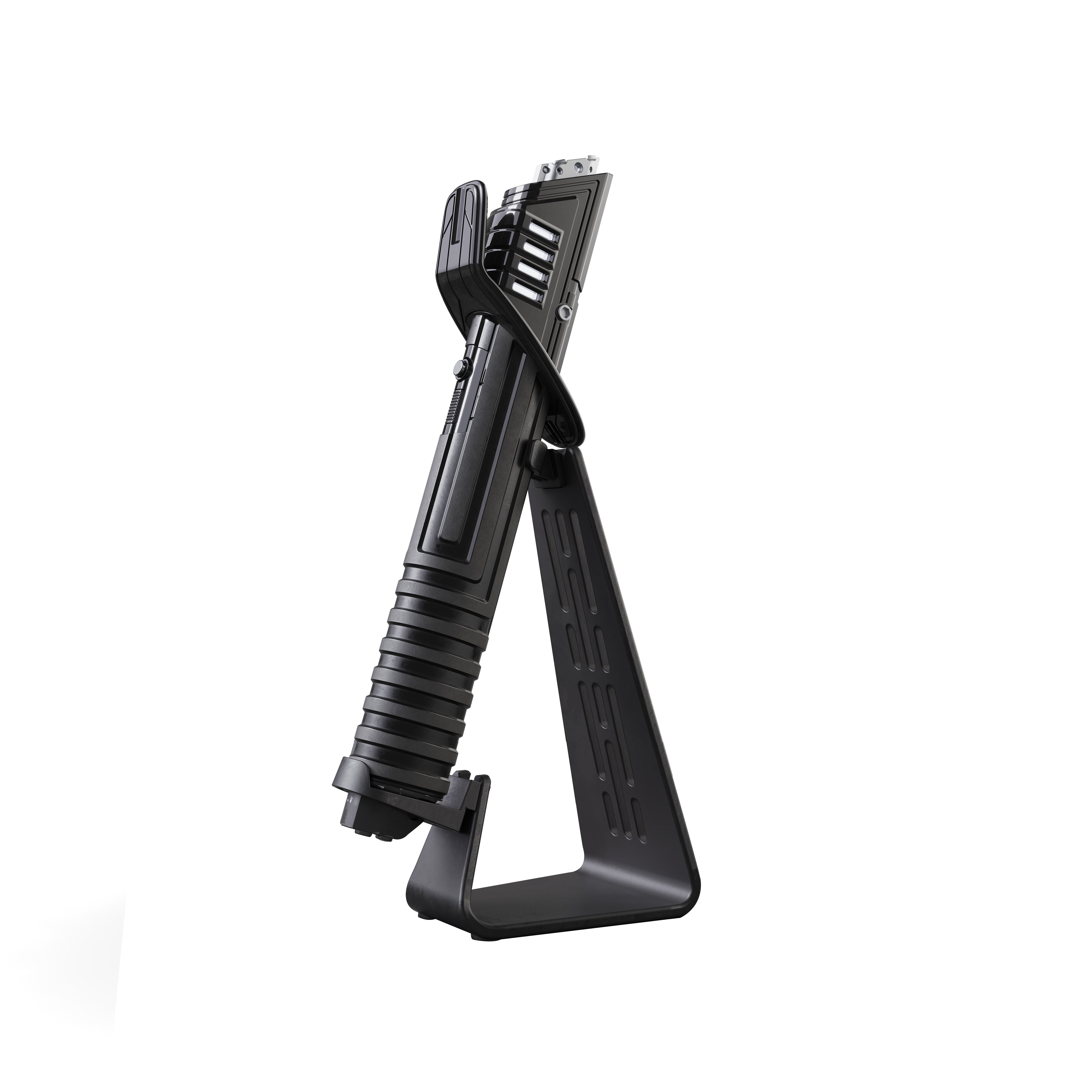 Star Wars The Black Series Mandalorian Darksaber Force FX Elite Lightsaber - Premium Collectible Replica for Display & Cosplay - Perfect for Star Wars Fans, Collectors & Role-Playing Scenes