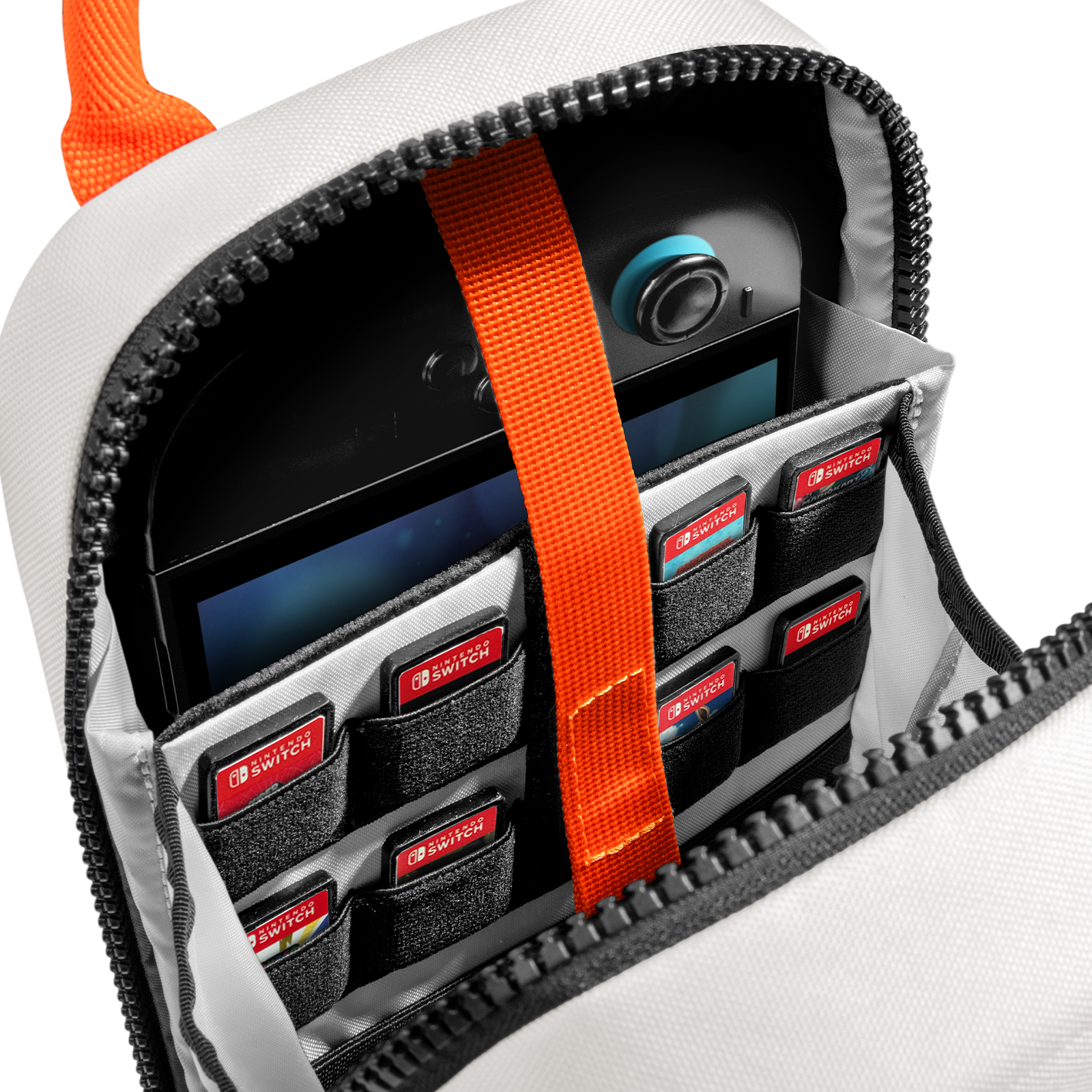 GameOn G49 Nintendo Switch 2 Sling Bag - Compact & Water-Resistant Carrying Case for Switch Console & Accessories - Perfect for Travel, Commuting & Gaming On-The-Go