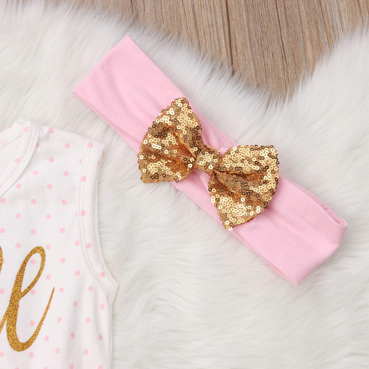 **Pink Striped Tutu Dress for Newborn Baby Girls | First Birthday Outfit with Donut Print Skirt & Headband 2Pcs Set | Casual Party & Photo Shoot Wear**