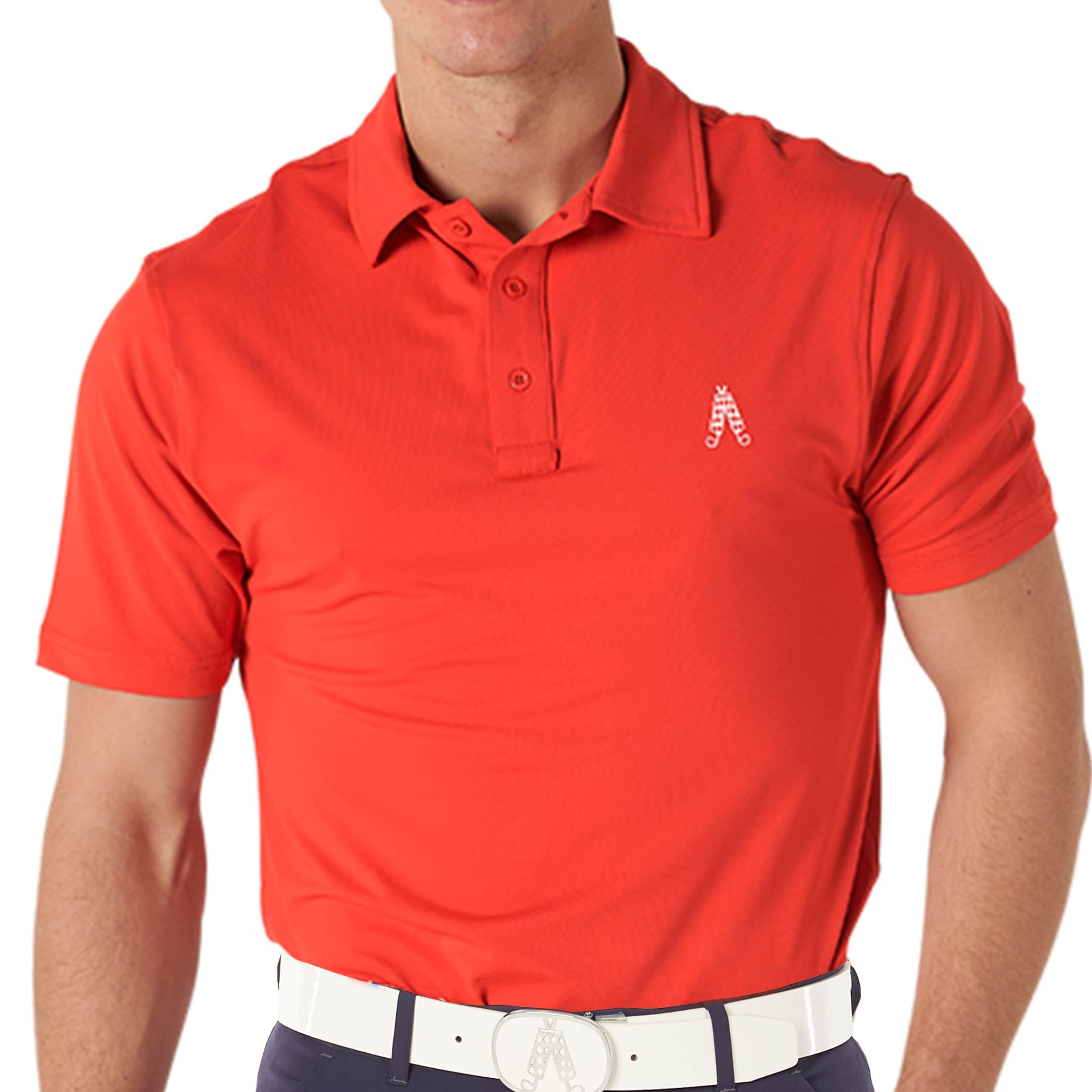 Royal & Awesome Fun Golf Shirts for Men - Stylish & Comfortable Mens Golf Polo Shirts - Crazy & Funny Golf Apparel - Perfect for Golf Courses, Casual Wear & Outdoor Activities