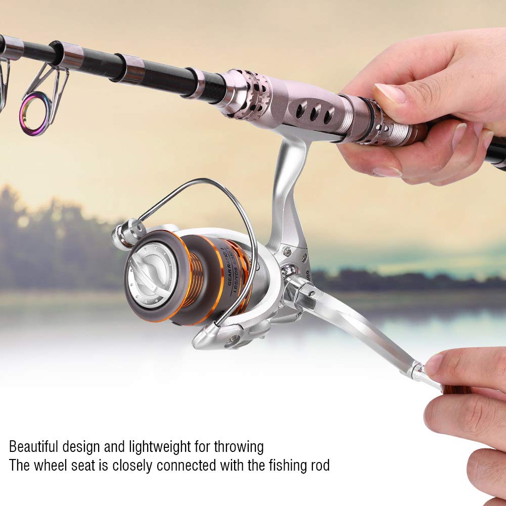 Heavy Duty Metal Fishing Reel - Lightweight Casting Spinning Reel for Saltwater & Freshwater Fishing | DX Series | Perfect for Surf, Pier & Boat Fishing
