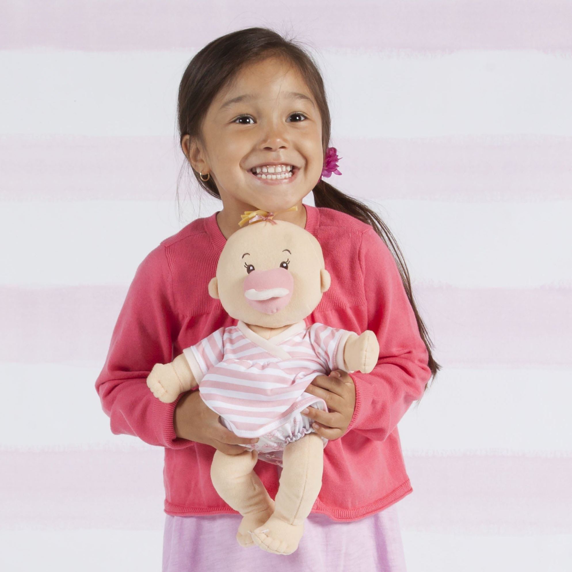 Baby Stella Peach Doll - Soft & Cuddly Newborn Doll for Toddlers | Perfect for Pretend Play, Role Play & Comfort | Ideal Gift for Girls & Boys