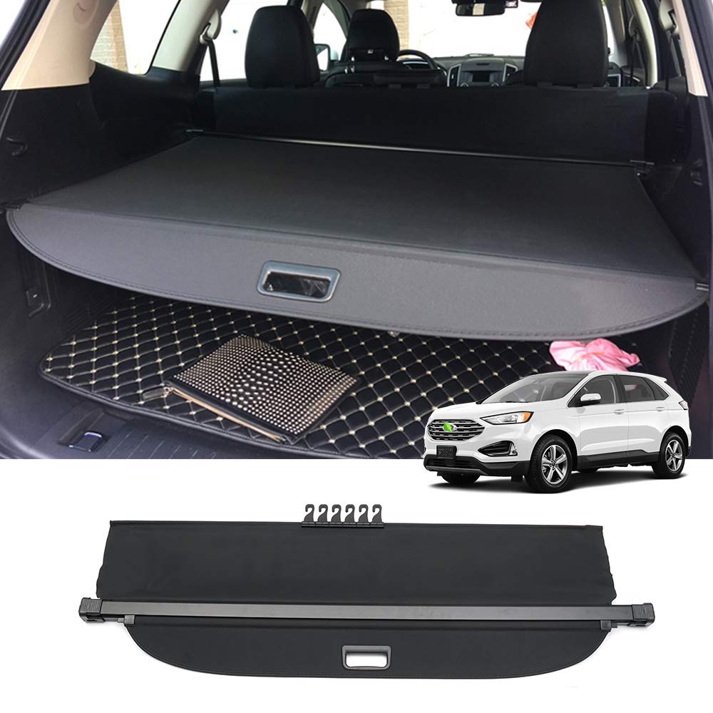 2015-2024 Ford Edge Retractable Cargo Cover - No Gap Trunk Shade for Luggage Protection | Perfect for Road Trips, Grocery Hauling & Pet Transport