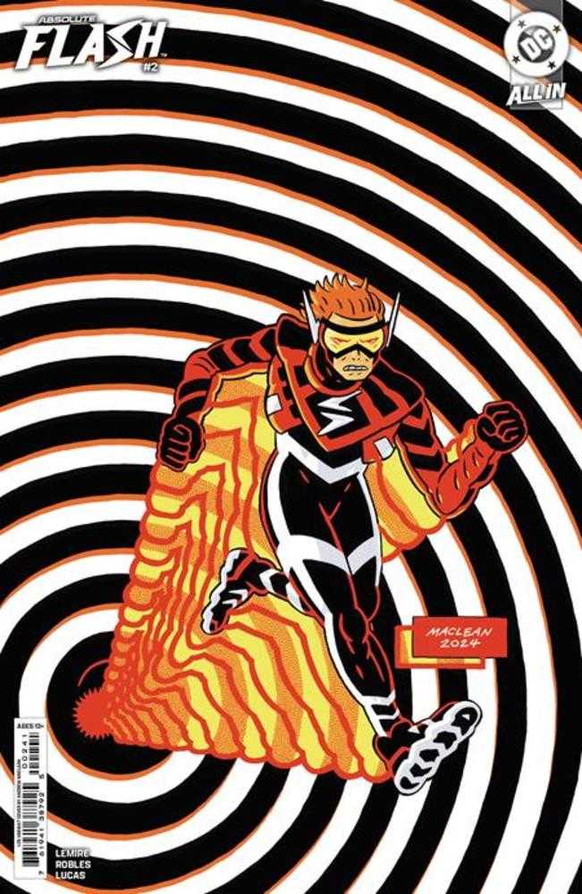 Absolute Flash #2 Cover E 1 in 25 Andrew Maclean Variant - Collectible Comic Book for DC Fans & Investors | Perfect for Display, Gifts, and Comic Collections