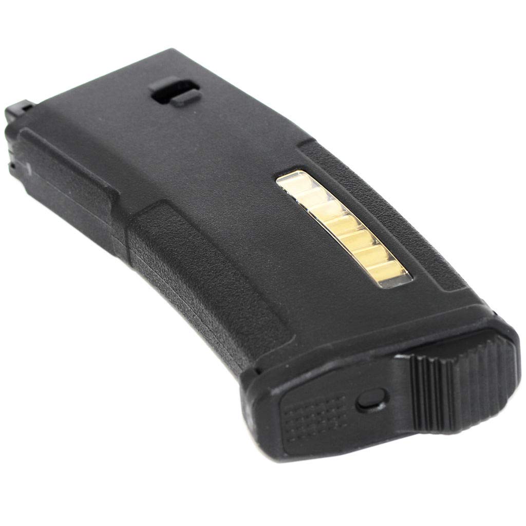 PTS EPM 120rd Enhanced Polymer Airsoft Magazine - Compatible with Systema PTW, M4 & M16 Series - High Capacity BB Loader for Tactical Training & Competitive Airsoft Games