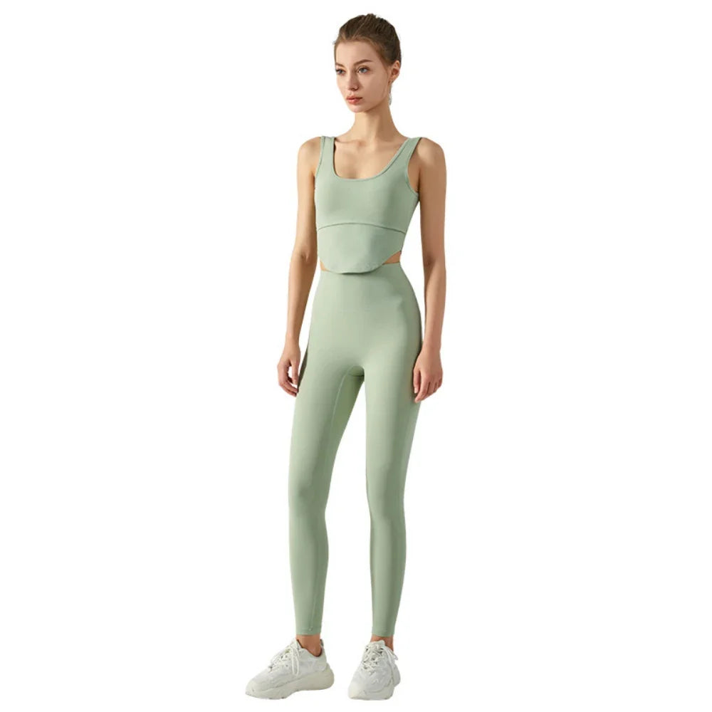 Emily Sportswear High Waist Yoga Pants - Naked Feeling Double Brushed Fabric, Butt Lifting & Tummy Control for Women - Perfect for Running, Fitness, Yoga & Everyday Wear