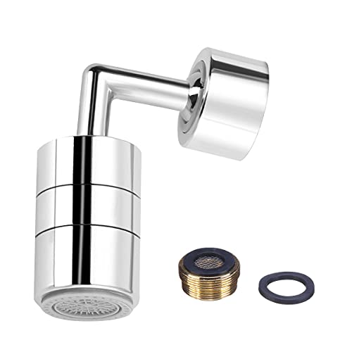Universal Splash Filter Faucet - 720° Rotatable Water Outlet with Anti-Splash Design | Perfect for Kitchen Sink, Bathroom, RV & Outdoor Use