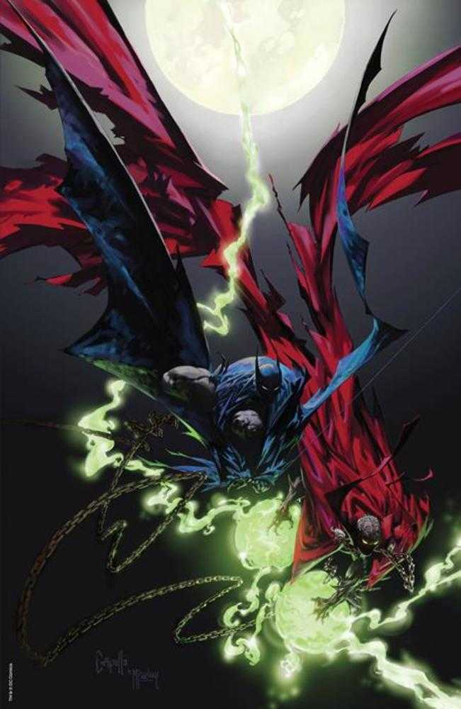 Batman Spawn #1 One Shot Comic Book - Greg Capullo & Todd McFarlane Glow in the Dark Variant Cover - Limited Edition Collectible for DC & Image Comics Fans, Perfect for Display & Night Reading