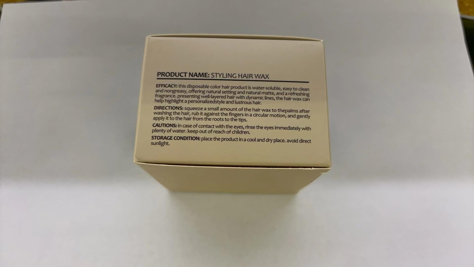 **Washable Temporary Hair Color Wax - Green Natural Hair Dye for Women, Men & Kids - Perfect for Halloween, Cosplay & Party Styling**