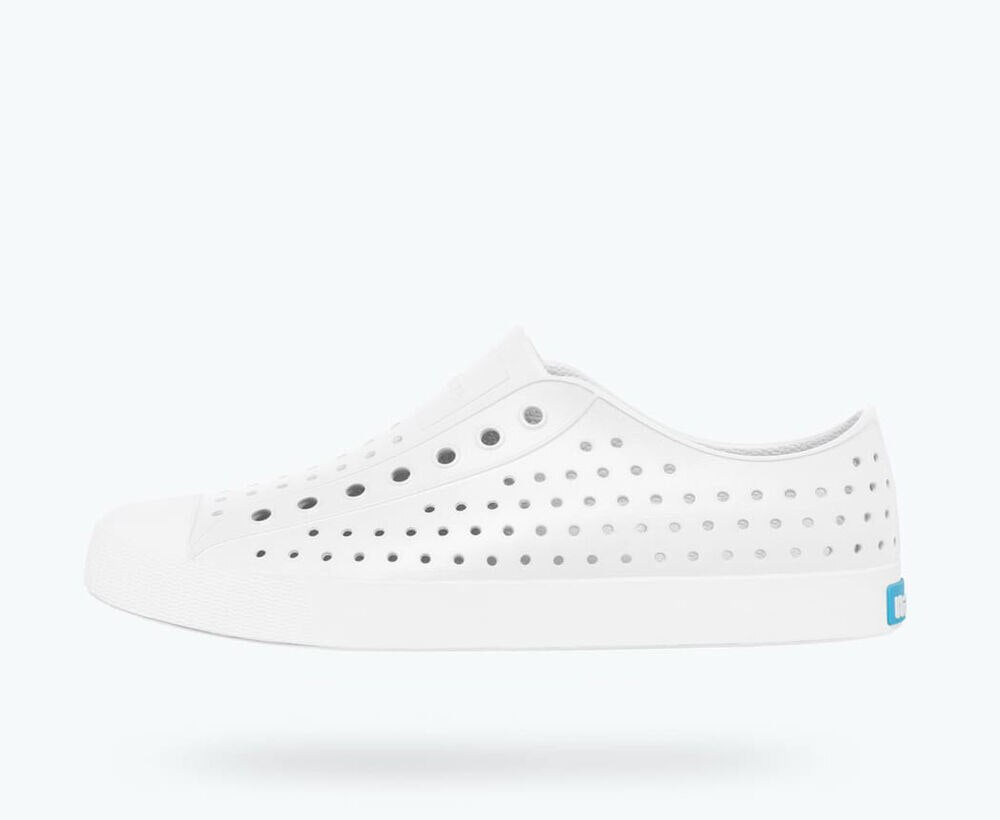 Jefferson Shell White Sneakers - Lightweight Comfortable Casual Shoes for Men & Women | Perfect for Walking, Running, and Everyday Wear
