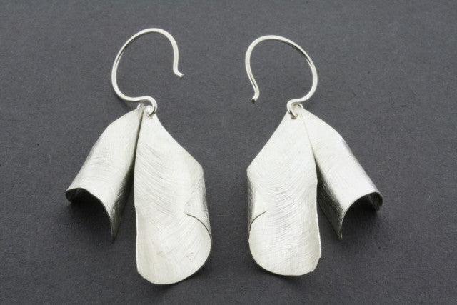 Sterling Silver Drop Earrings for Women - 2 Piece Set - Elegant Dangle Earrings for Party, Wedding & Everyday Wear
