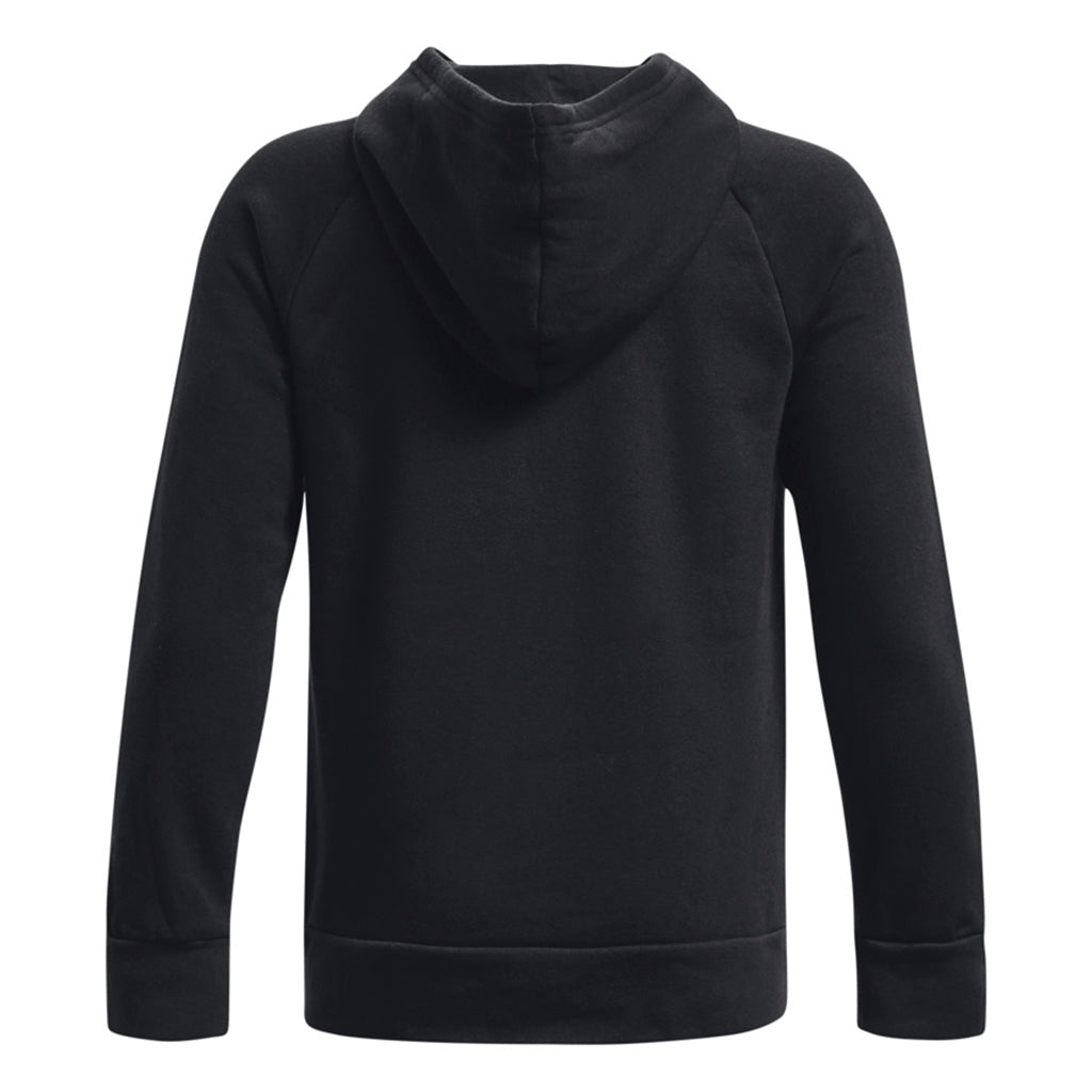UA Rival Fleece Big Logo Hoodie for Boys - Warm & Comfortable Pullover for School, Sports & Outdoor Activities