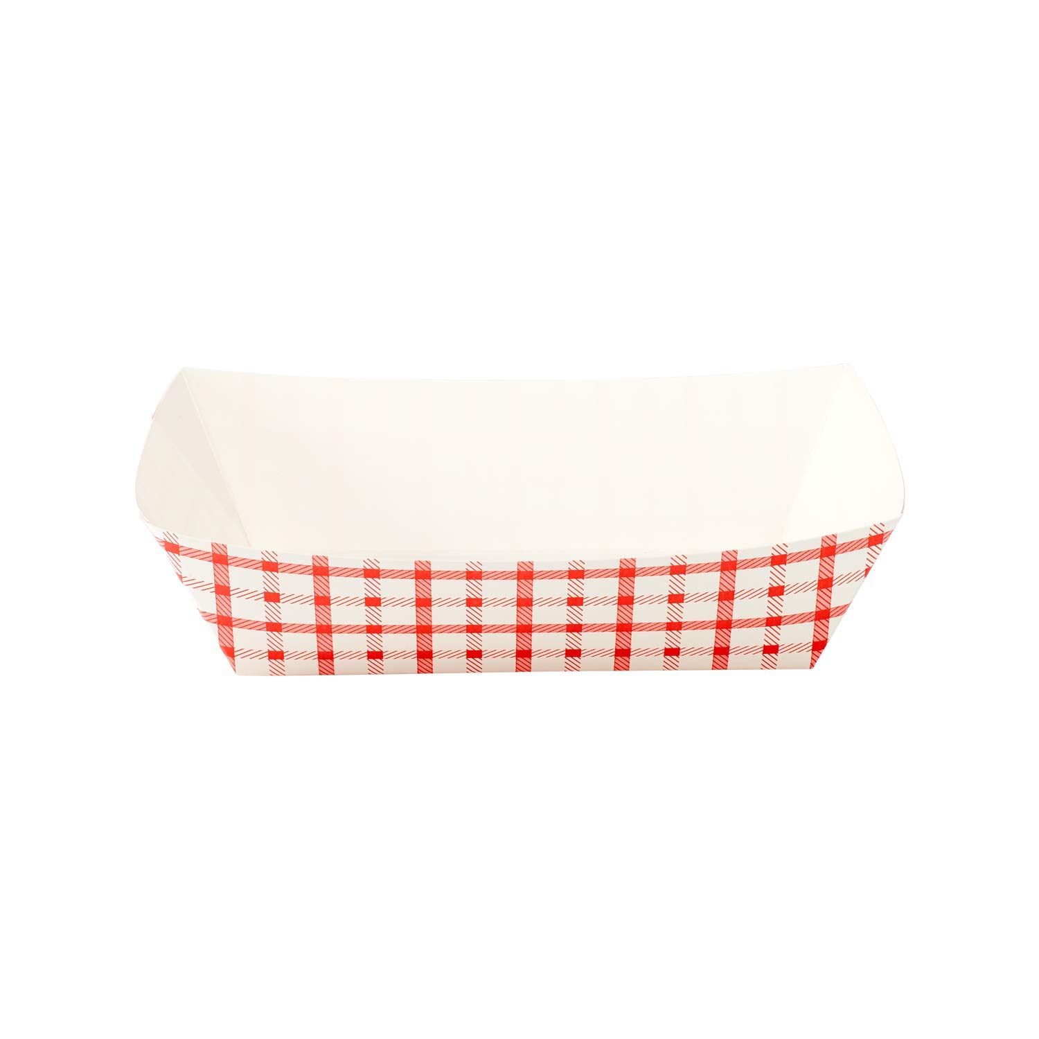 Disposable Karat Paper Food Trays [5 LB - 500 Count] - Sturdy Leak-Resistant Snack Boats for Nachos, Finger Foods & Party Appetizers | Perfect for Catering, Movie Nights & Game Day Snacks