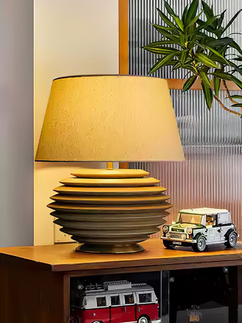 Cadence Table Lamp - Modern LED Nightstand Lamp with USB Port, Touch Control & Adjustable Brightness for Bedroom, Living Room, Office - Warm White & Cool White Light Options