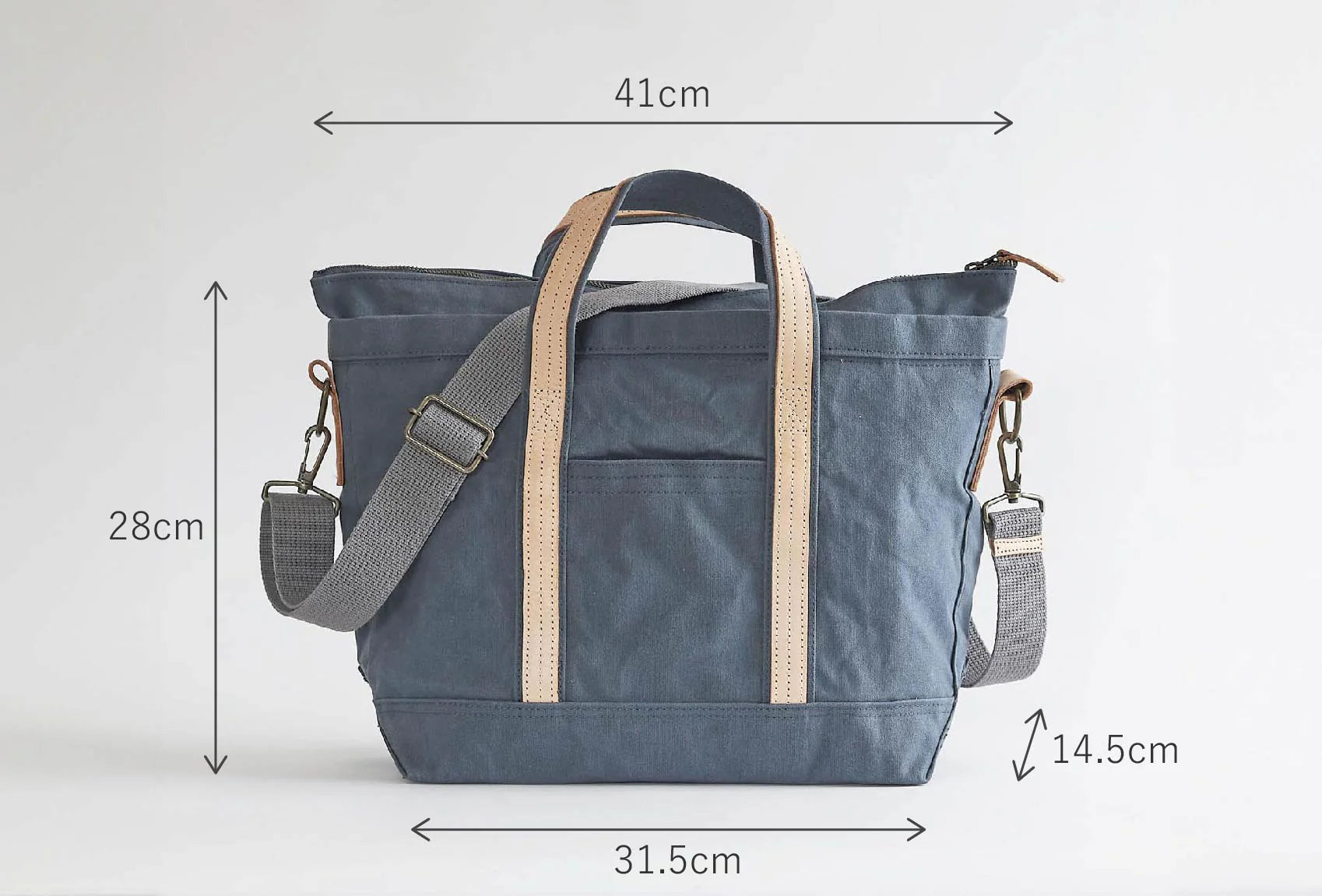 Premium Kurashiki Hampu Canvas 2-Way Tote & Shoulder Bag in Camel - Japanese Style Durable Canvas Handbag for Women - Perfect for Work, Travel & Everyday Use