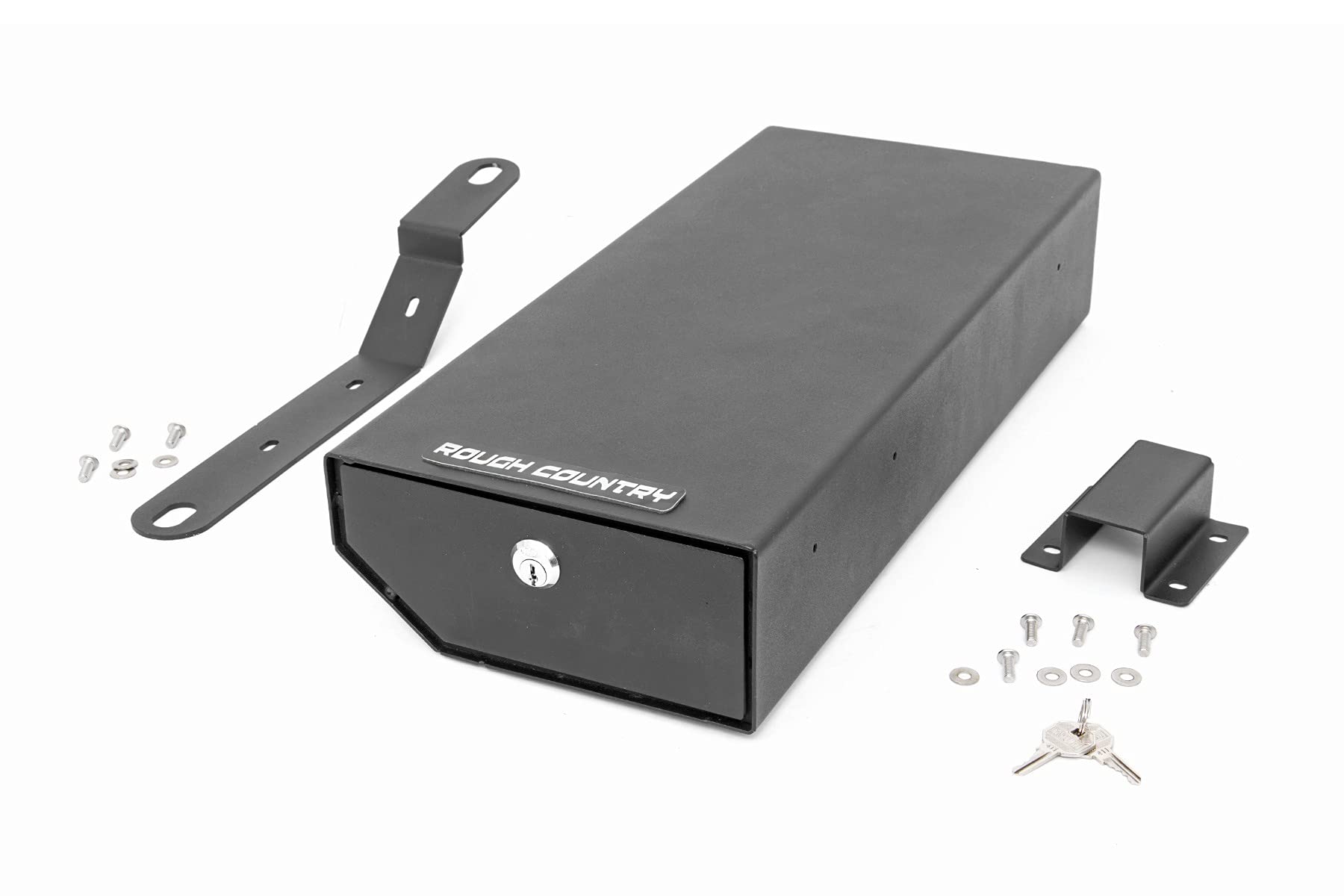 Jeep Wrangler JK (2007-2010) & Wrangler Unlimited (2007-2018) Under Seat Storage Box - Hidden Lockable Compartment for Valuables & Gear - Perfect for Off-Roading, Camping & Vehicle Security