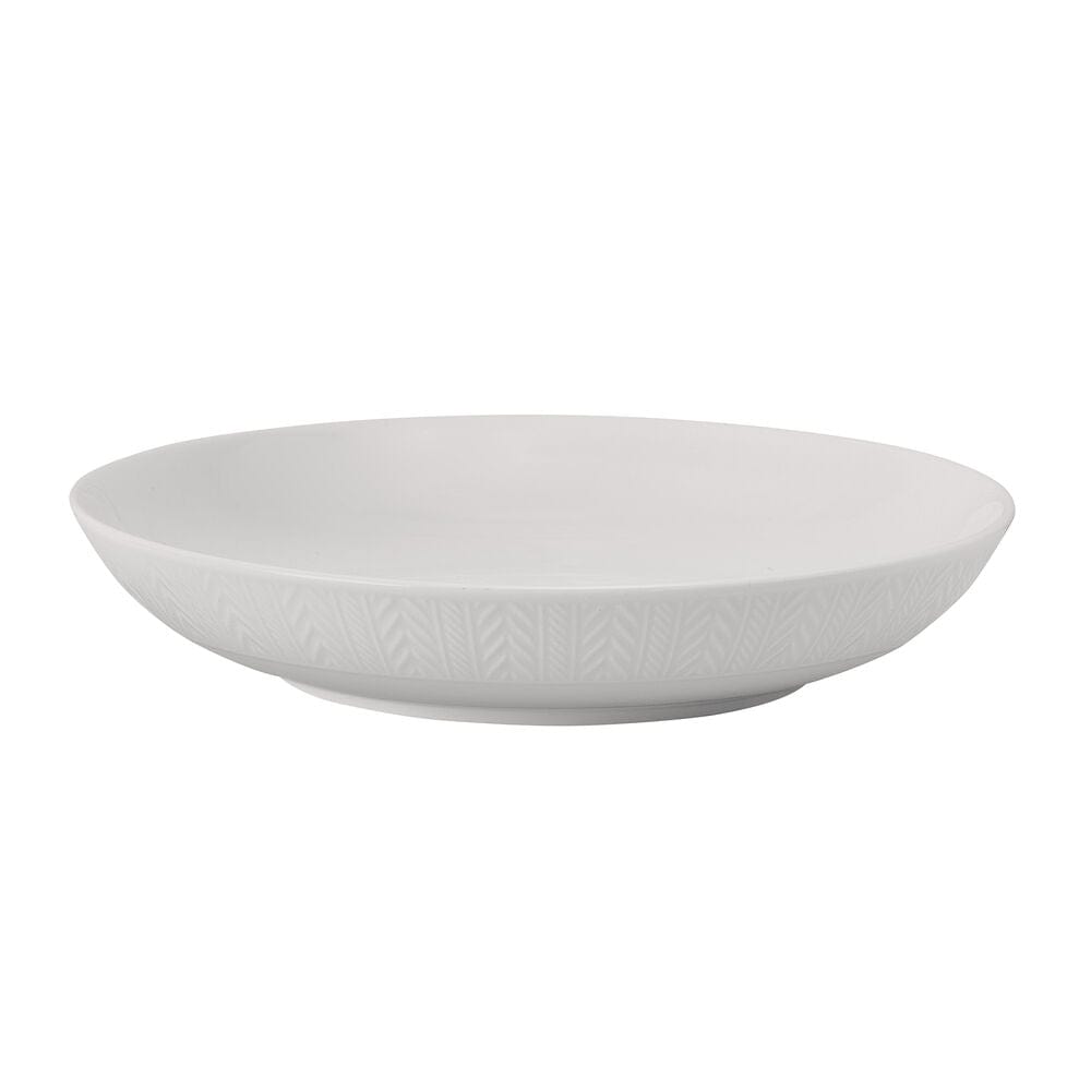 Bowen 40-Piece Dinnerware Set for 8 - Porcelain Tableware Service with Plates, Bowls & Mugs - Perfect for Family Dinners, Parties & Restaurant Use