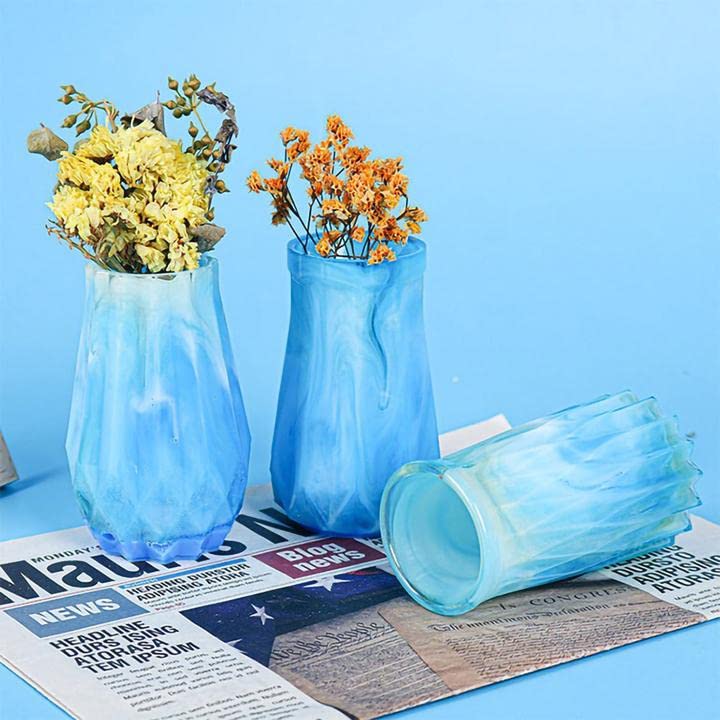 Premium Silicone Epoxy Resin Molds for DIY Vases, Makeup Brush Holders & Pen Organizers - Perfect for Home Decor, Craft Projects & Gift Making