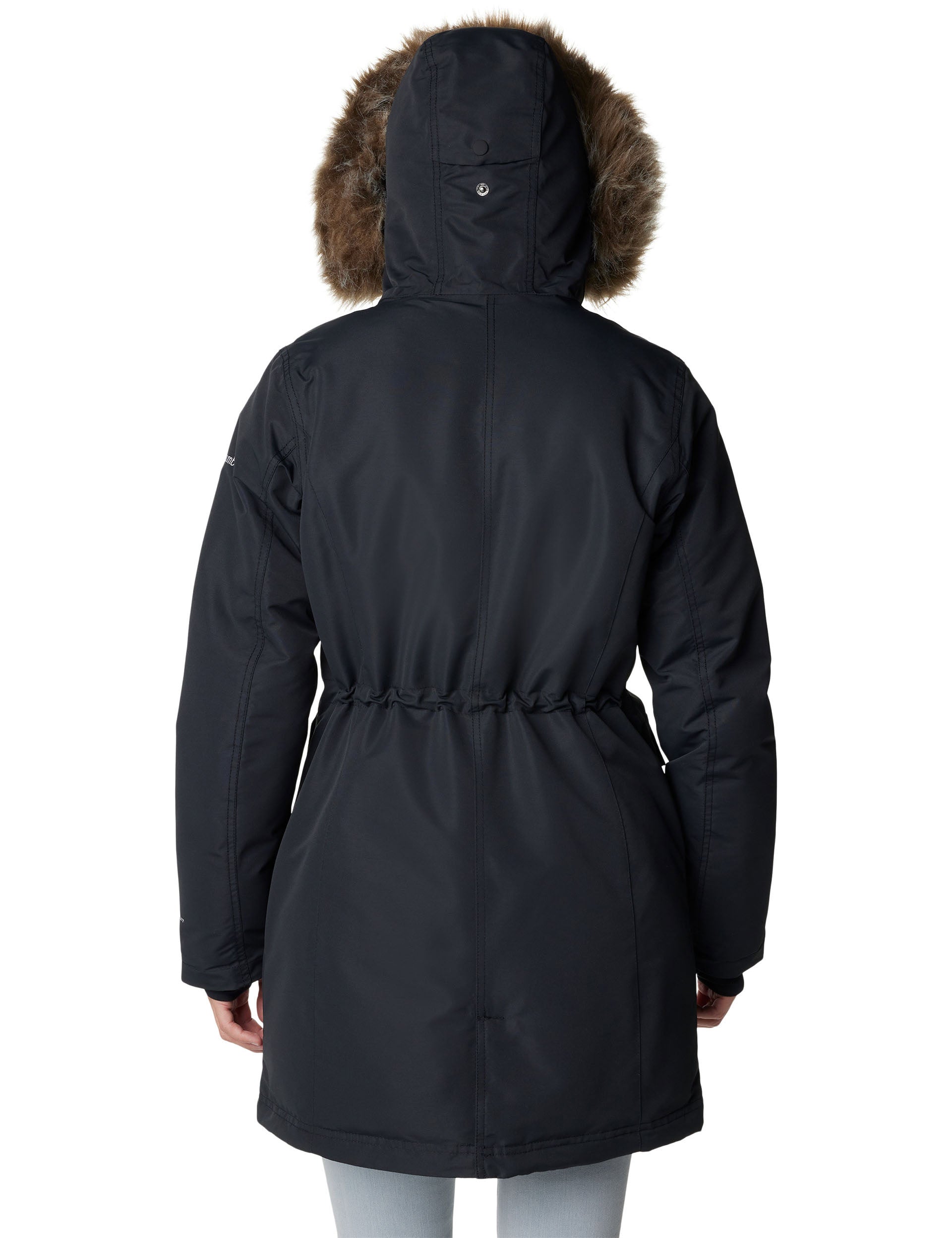 Little Si II Waterproof Parka Jacket for Men & Women - Lightweight Raincoat with Hood - Windproof Outdoor Hiking Coat (Black) - Perfect for Camping, Hiking & Everyday Rain Protection