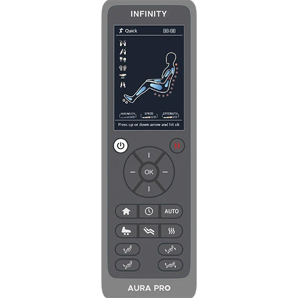 Certified Pre-Owned Infinity Aura Pro Massage Chair - Full Body Shiatsu Massage with Zero Gravity Recline - Perfect for Home, Office & Relaxation Therapy