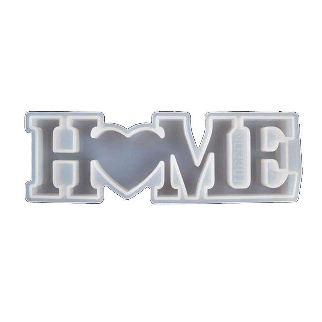 DIY Silicone Resin Molds for Table Decorations - Heart Shaped Love Sign Word Molds for Epoxy Resin Art, Crafts & Home Decor - Perfect for Wedding Centerpieces, Anniversary Gifts & Family Keepsakes