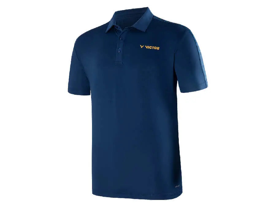 Victor 55th Anniversary Edition S 5502 B Men's Classic Polo Shirt - Navy Blue - Premium Cotton Comfort Fit - Casual & Business Wear - Perfect for Golf, Office & Weekend Outings