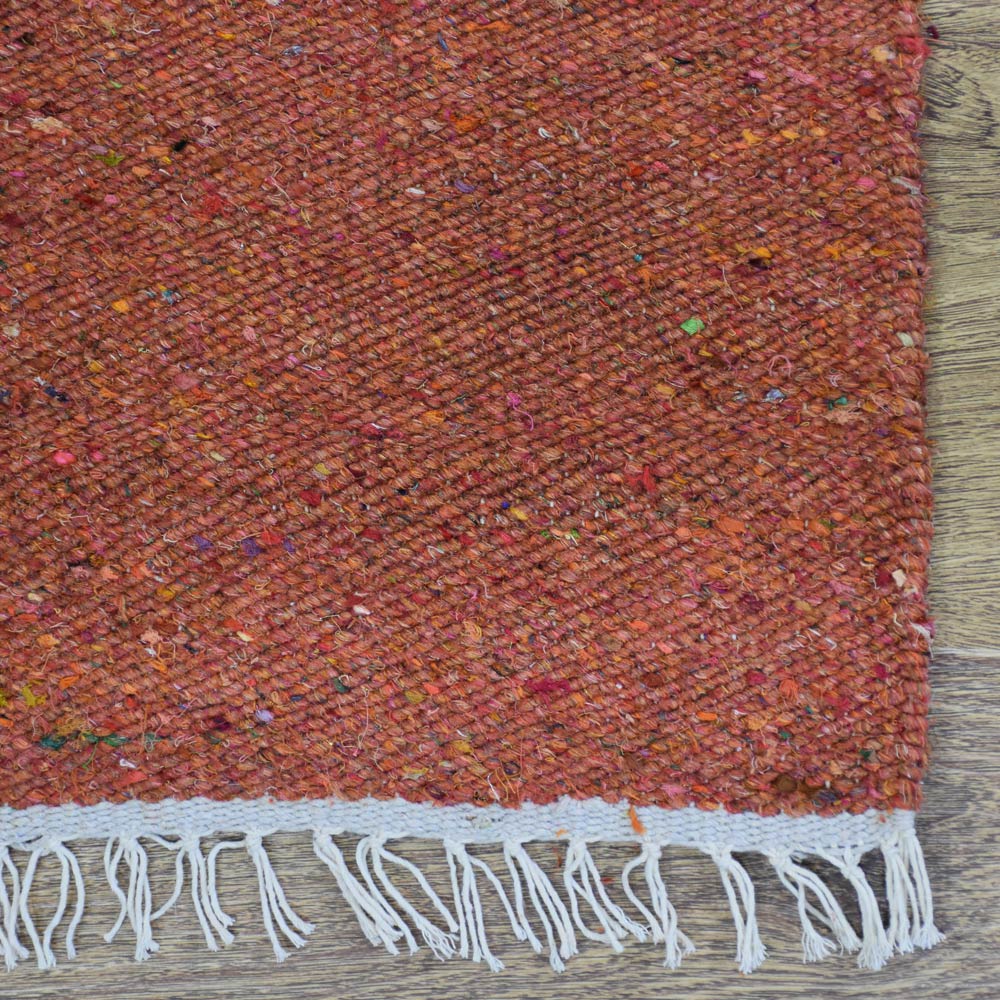 Purity Hand Woven Rug - Soft Bohemian Area Rug for Living Room, Bedroom & Nursery - Eco-Friendly Natural Fiber Floor Mat
