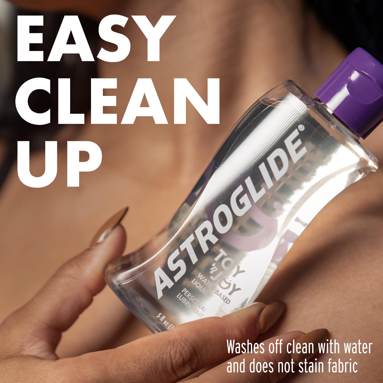 Astroglide Water-Based Personal Lubricant (5oz) - Long-Lasting Sex Lube for Men & Women - Perfect for Sex Toys, Massage & Intimate Moments