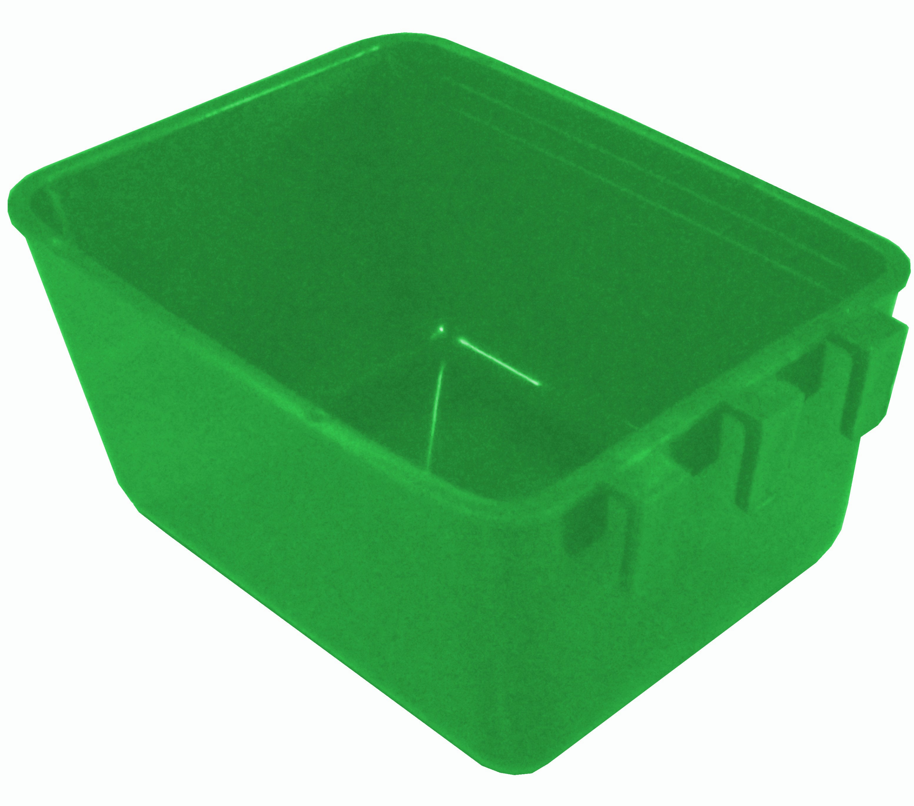 12oz Square Feeder & Water Drinker for Small Pets - Durable Cage Cup for Birds, Hamsters, Guinea Pigs - Perfect for Treats, Seeds & Water - Ideal for Cages, Aviaries & Small Animal Habitats