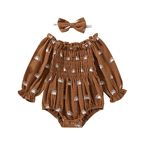 Bubble Romper Brown