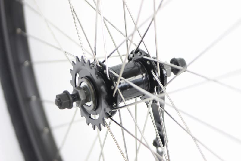 26 Inch Beach Cruiser Bike Wheel Set with Coaster Brake, Tires & Tubes - Perfect for Casual Riding, Commuting & Coastal Cruising
