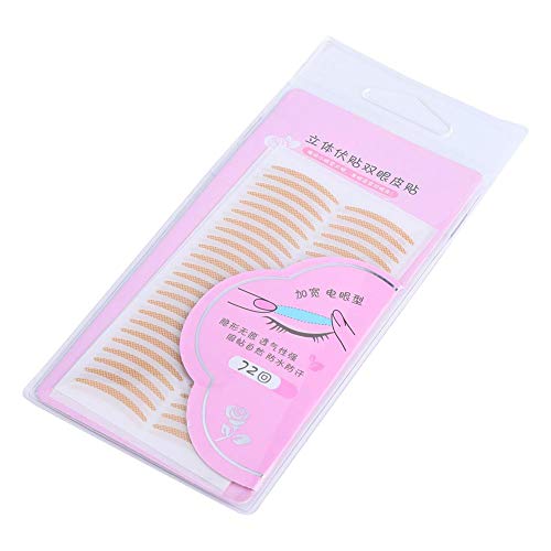 Double Eyelid Tape - 72 Pairs Invisible Eyelid Stickers for Asian Monolids | Waterproof & Hypoallergenic Eye Lift Tape for Natural Looking Double Eyelids | Perfect for Daily Makeup, Beauty Salon, and Special Occasions